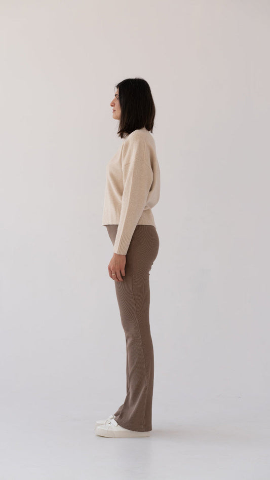 Legginsy Toupe Gray