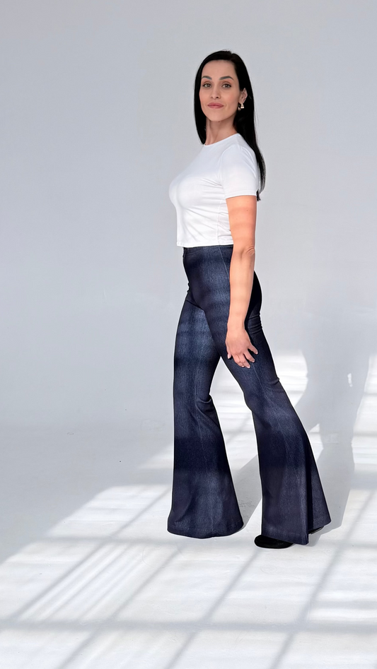Spodnie dla wysokich kobiet Ultra Flare Denim