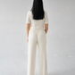 Spodnie dla wysokich kobiet - Soft Power- Ecru