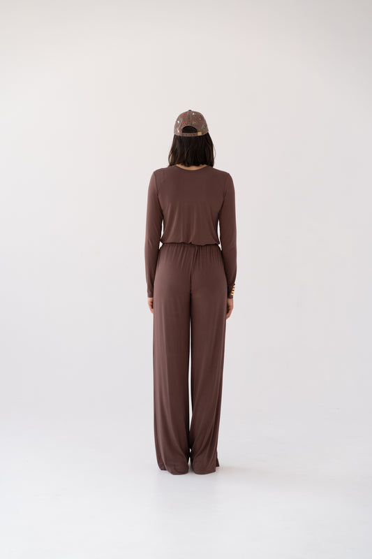 Spodnie  Soft Power Brown