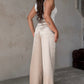 Lagos Satin Beige