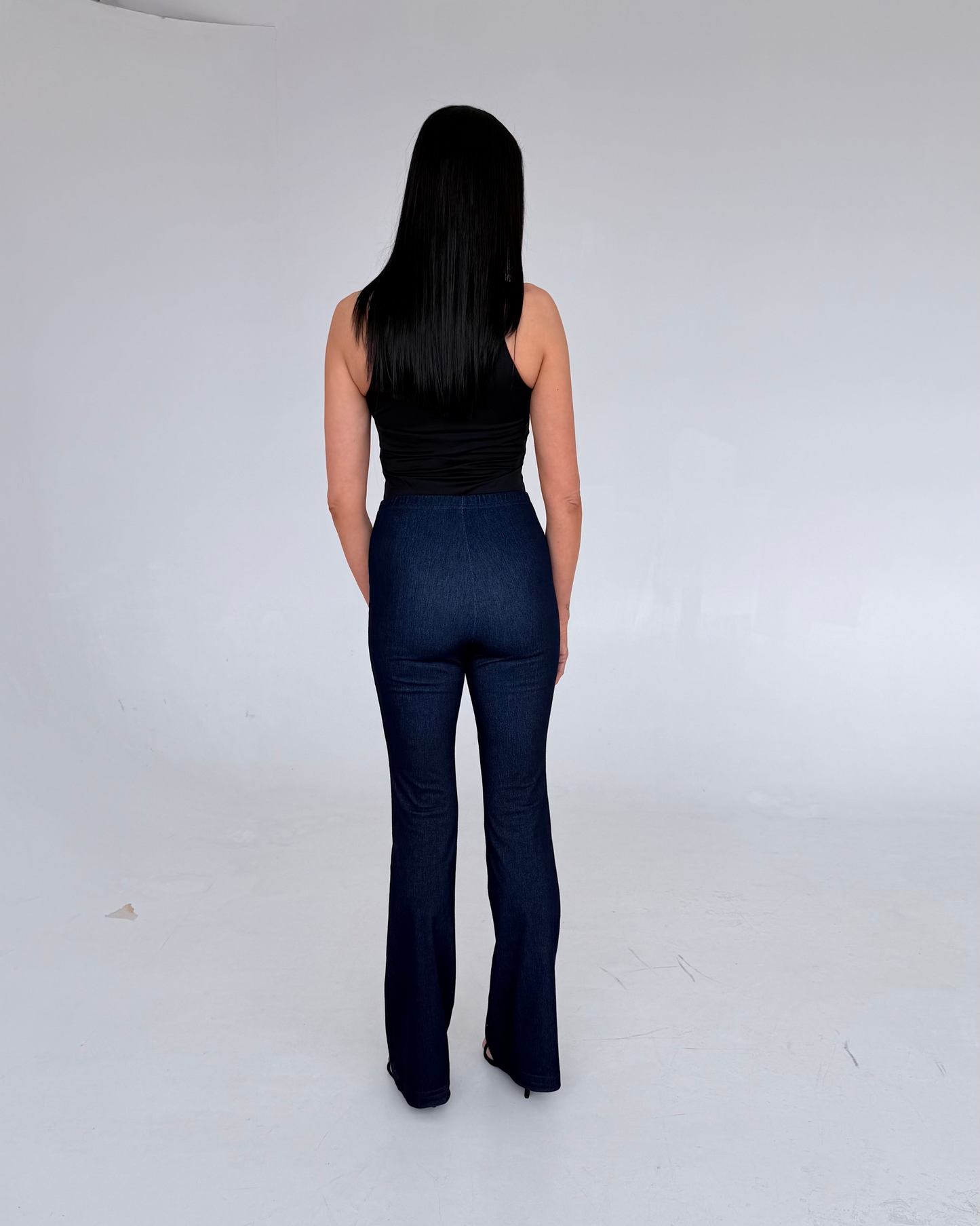Flare Denim -  spodnie dla wysokich kobiet