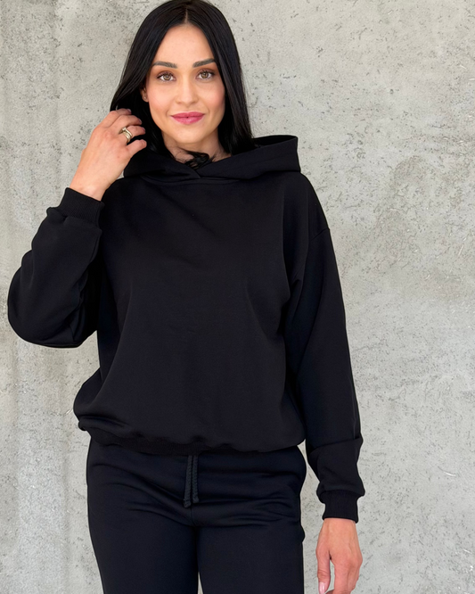 Bluza dresowa z kapturem