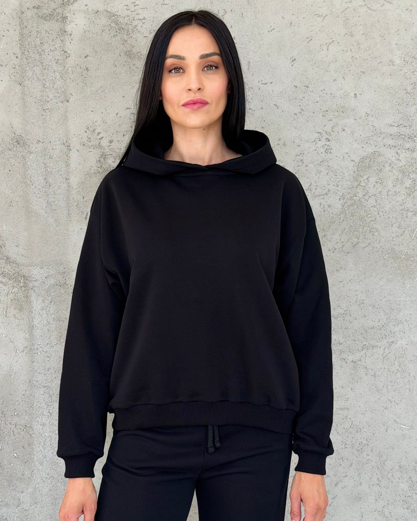 Bluza dresowa z kapturem